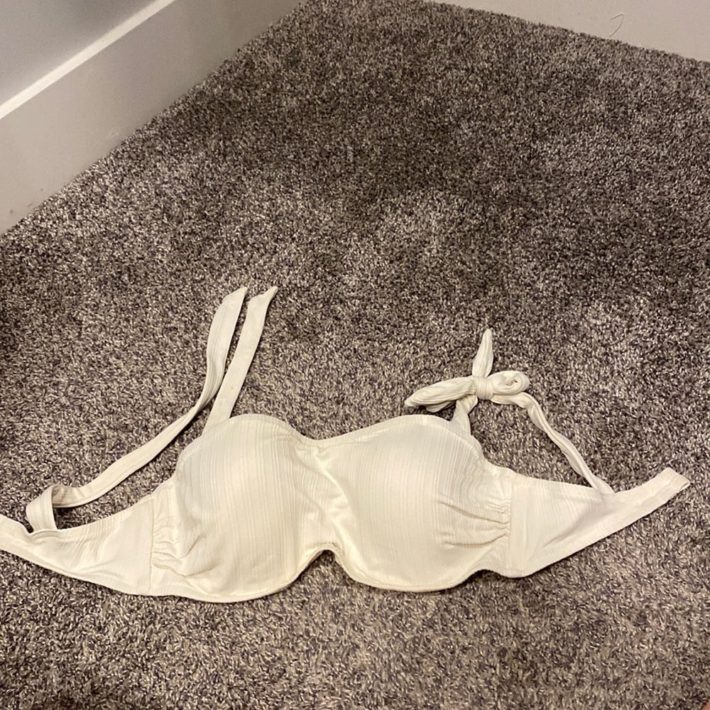 Target Cream Bikini Top
